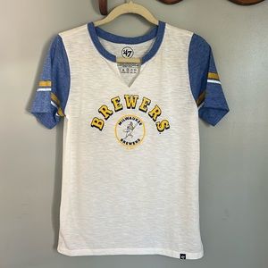 ‘47 Milwaukee Brewers T Shirt Small